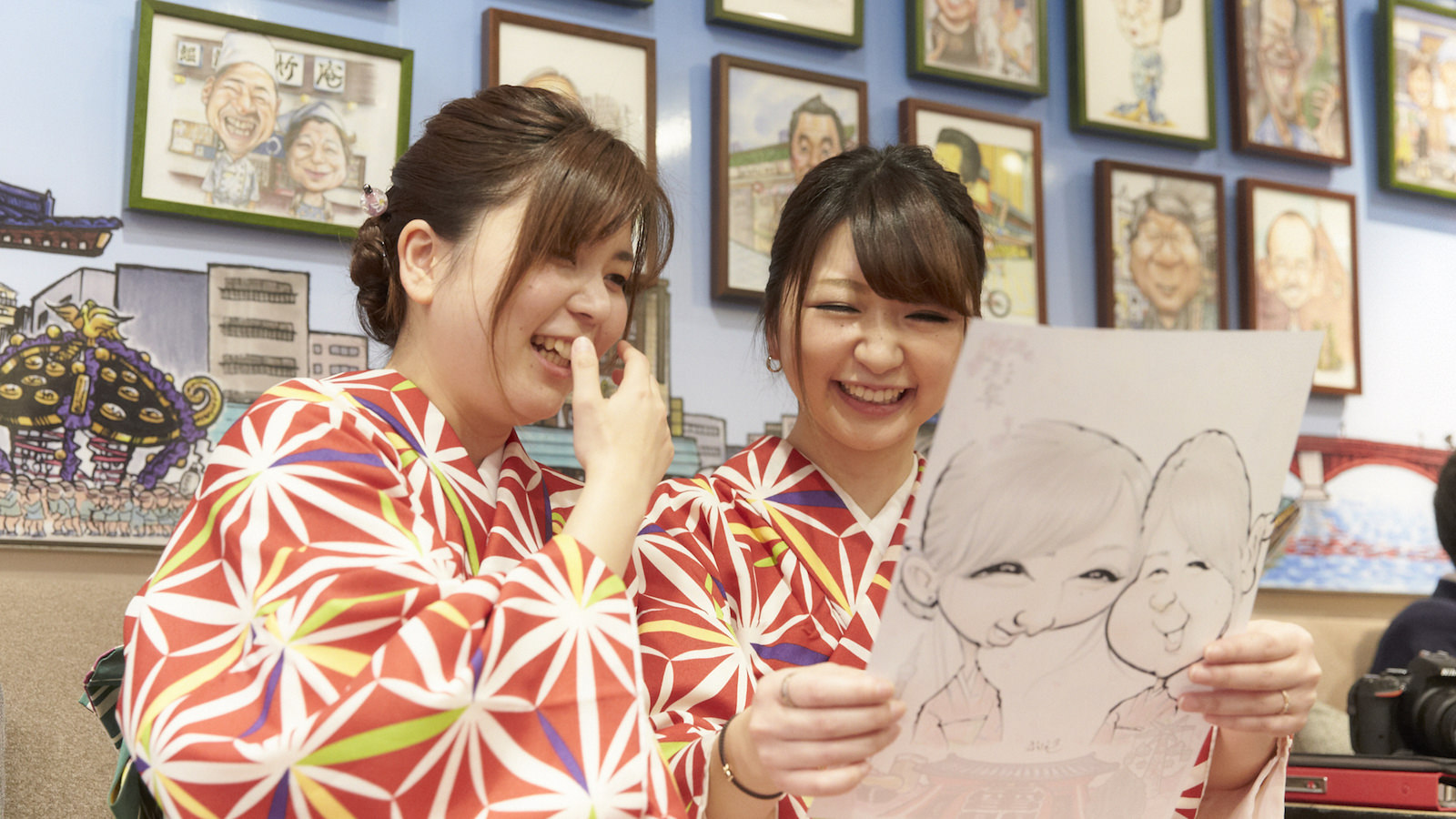 カリカチュア・ジャパンの似顔絵サービス
